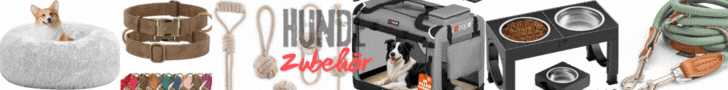 Hunde Zubehör Banner